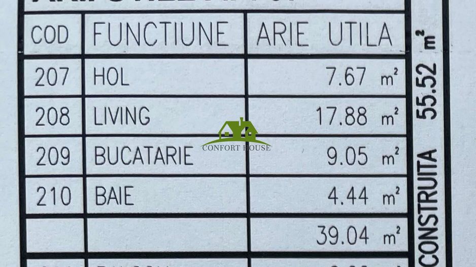 Garsoniera, bloc nou, P+3, Nr.07, Et.2, Bl.4 - CP2459638 - Poză 5