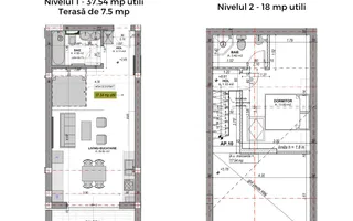 Penthouse 2 camere, 2 bai, finisat la alb (NCL-5A-Mi-ap.10) - Poză 11