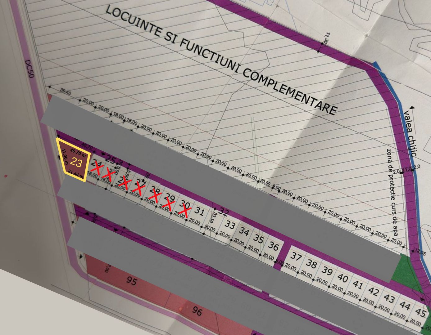 Teren intravilan Sacadat zona Coca Cola dublu front- 1190 mp- 26000 E. - Poză 2