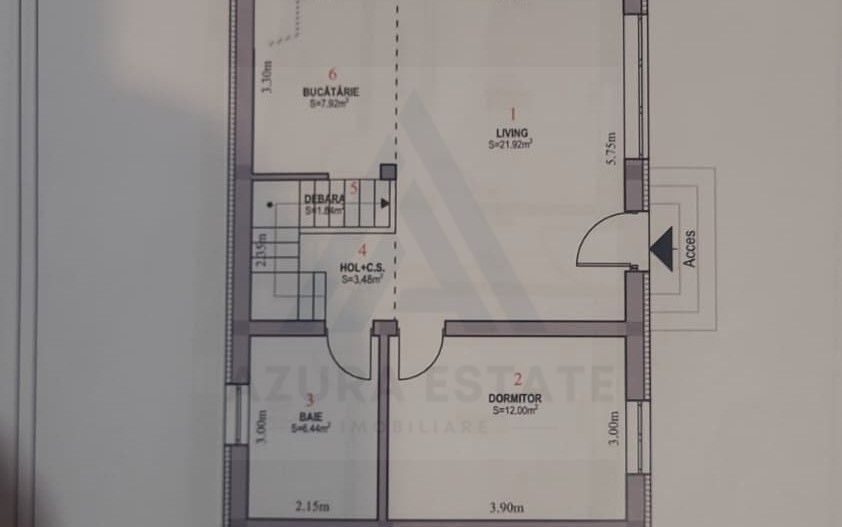 Casa individuala 150 mp 4 camere  pe Valea Avrigului,teren 1050 mp - Poză 16