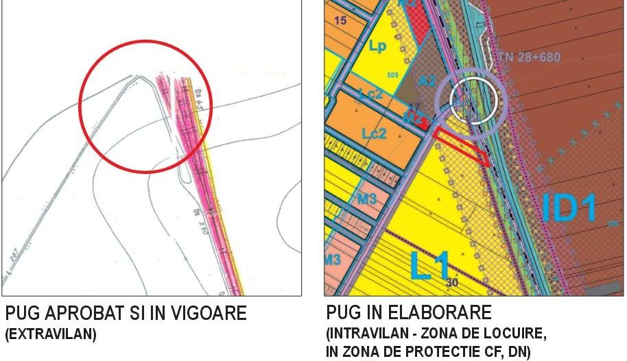 Pantelimon - Centura Bucuresti, teren 2500mp, D20ml, intravilan conf Noul PUG - Poză 3