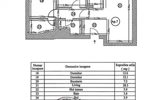 Apartament 3 camere Parcul Circului - Imobil 2020 - Poză 13