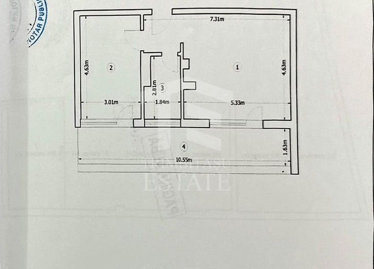 Mosilor-Obor- Icon Garden - 2 camere + loc de parcare!2026 ! - Schiță 13