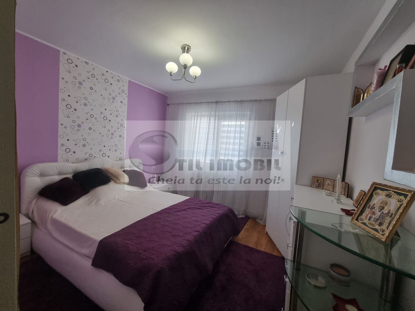 Apartament cu 3 cam, dec, 75 mp, 2 bai, balcon, Nicolina - 135000 euro - Poză 5