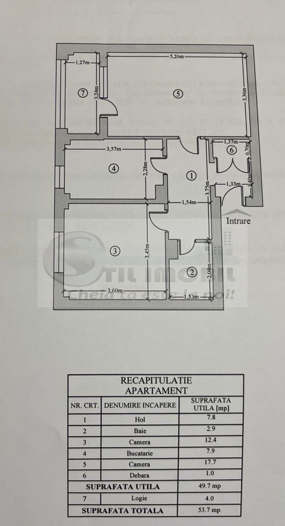 Liber, apartament 2 camere decomandat, Alexandru Familial, fara risc - Poză 13