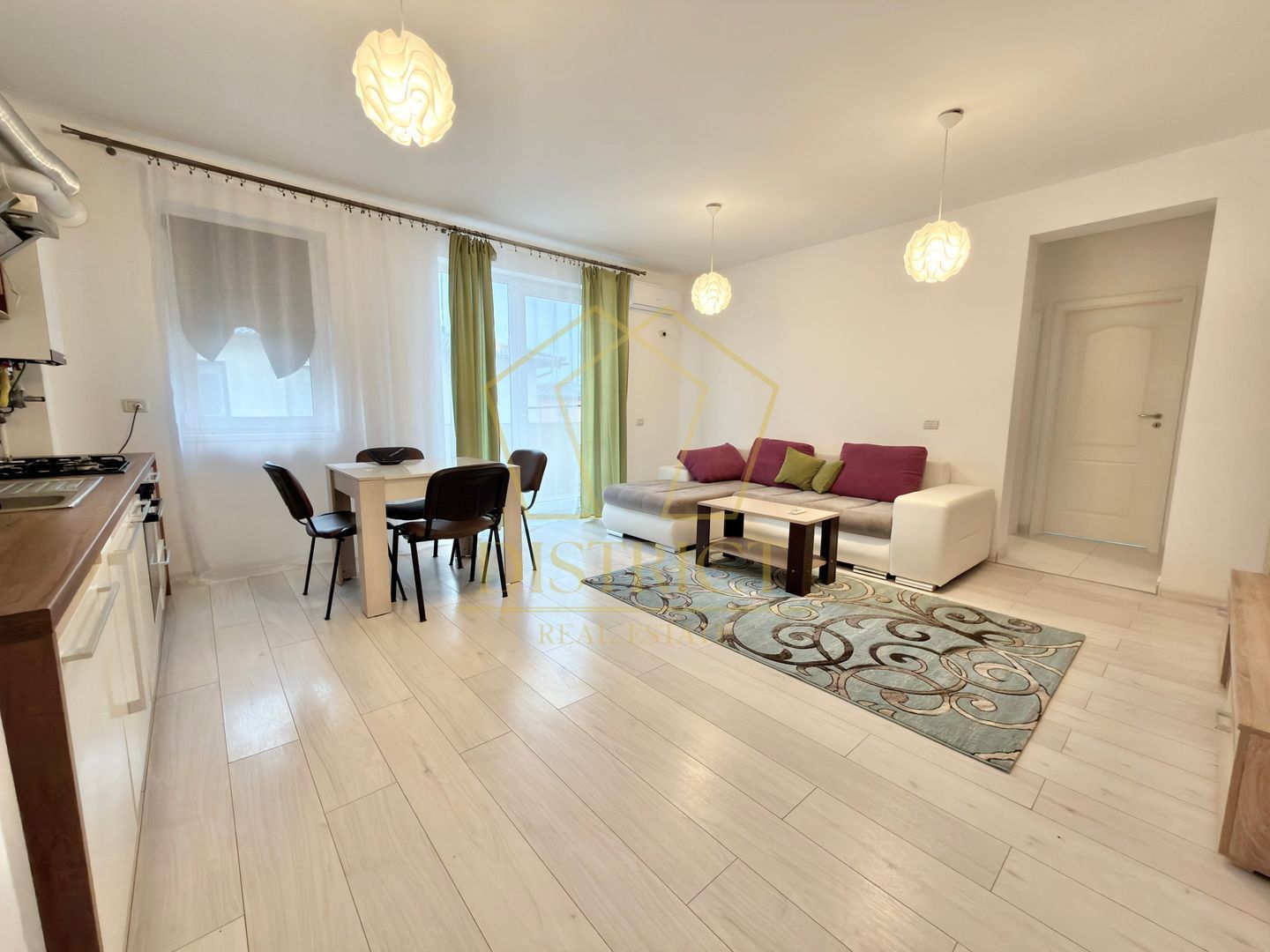 Apartament cu 2 camere complet mobilat si utilat in Giroc langa ESO la asfalt. - Poză 4