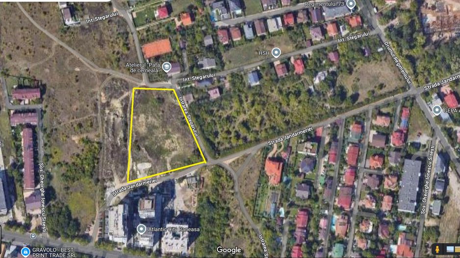 Inchiriere Teren 5010 mp Sisesti | pretabil parc auto - Poză 1