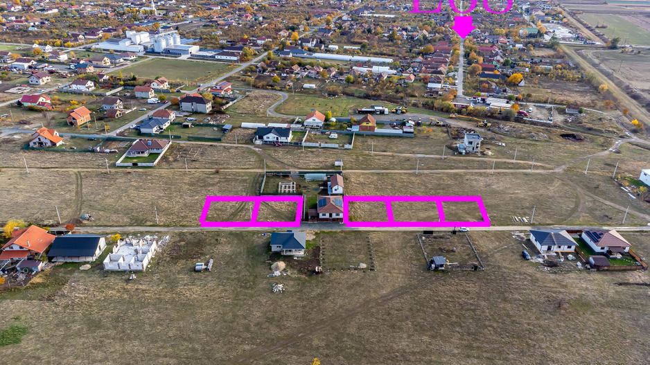 Parcele de 500 mp | 20.000 € | Utilități | Cartier nou în Mândruloc - Poză 2