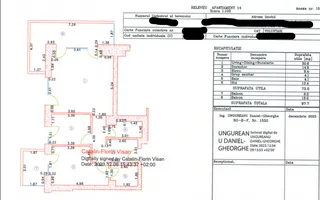 3 CAMERE || CORTINA 126 || EROUIANCU NICOLAE - Schiță 14