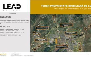 De Vanzare Teren Intravilan, Ultracentral Brasov! - Poză 3