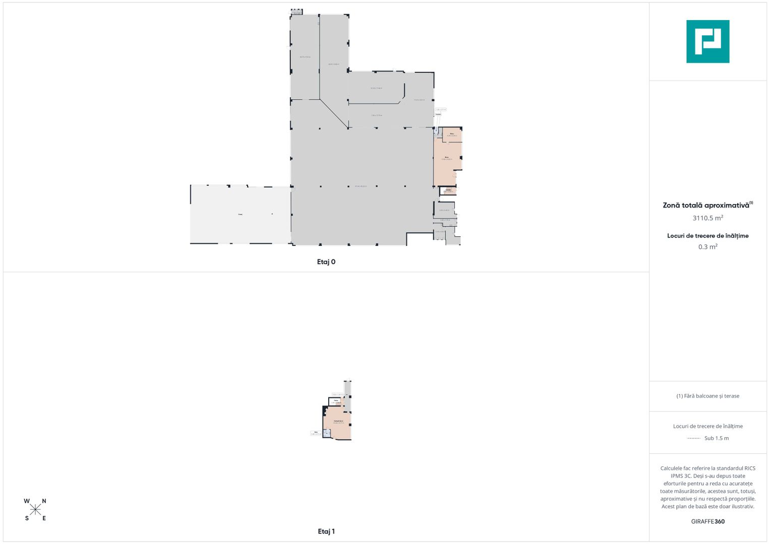 Hală de producție, cu birouri și teren, în Sebiș - Poză 12
