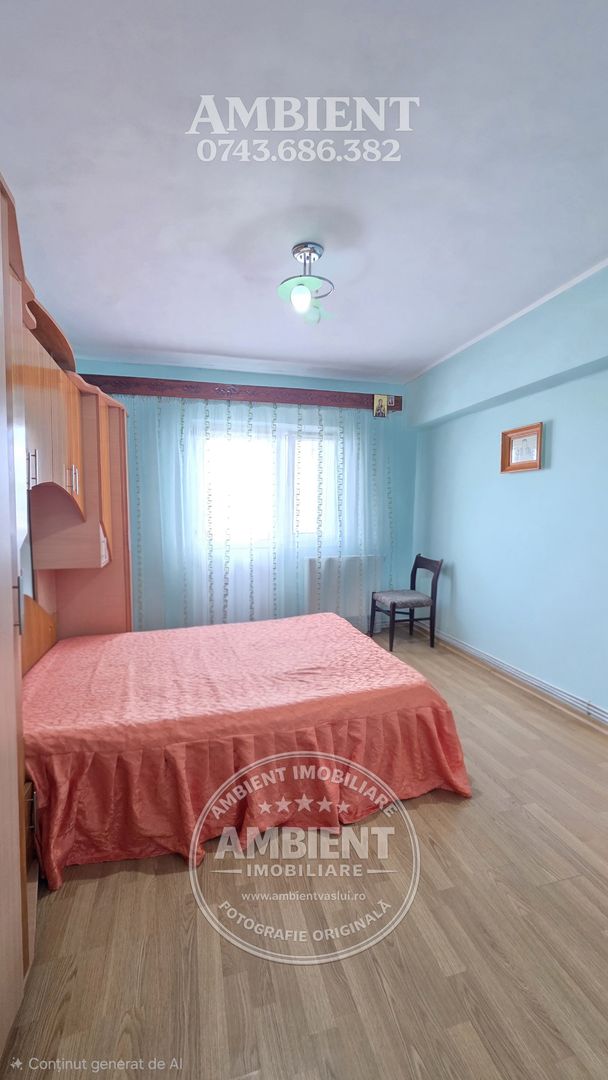 Apartament cu 3 camere, etaj 8, mobilat și utilat, zona GARĂ; - Poză 10