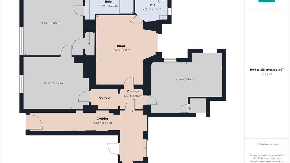 Apartament 3 camere ultracentral modern pe Cloșca - Poză 11