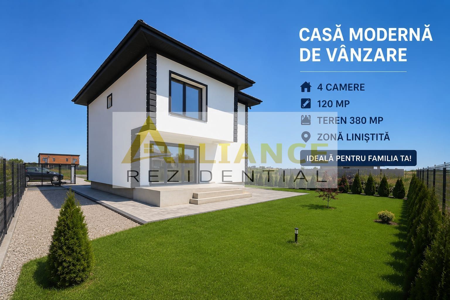 Vila 4 Camere | Curte amenajata - Poză 1