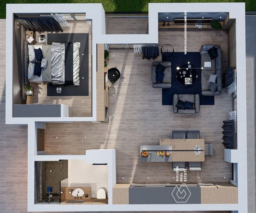 Apartament nou, 2 camere, Calea Torontalului-Comision  0% - Poză 18