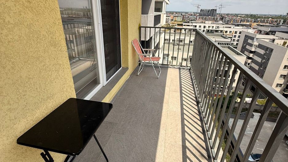 Apartament 2 camere 65 mp, terasă 22 mp, parcare acoperită, etaj 8 - Poză 9