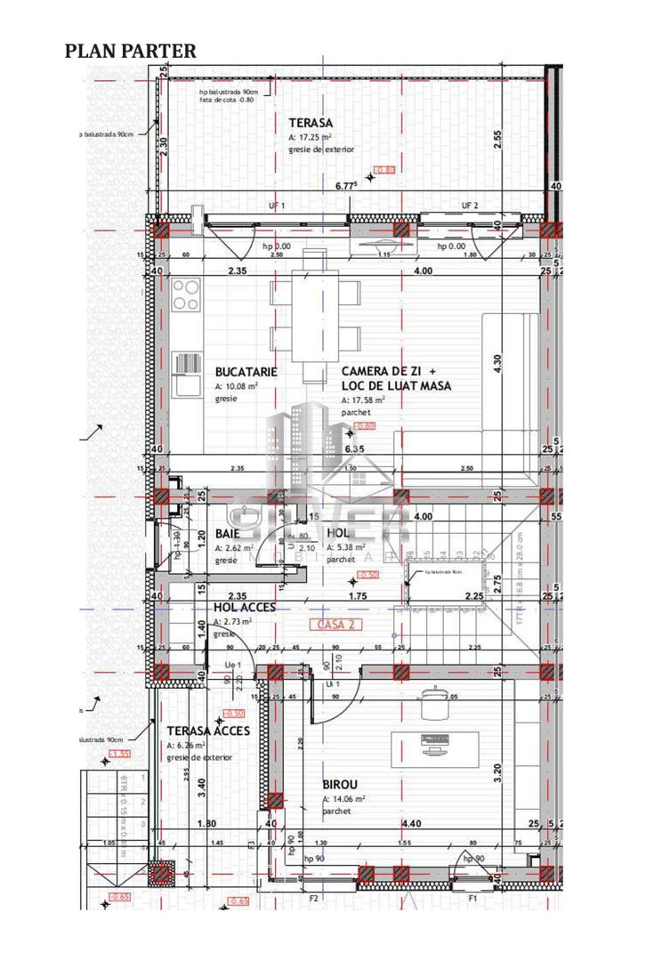 Casa de tip Duplex cu demisol si terasa - Poză 6