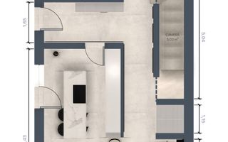 Duplex 4 dormitoare si priveliste panoramica pe strada Odobescu - Poză 13