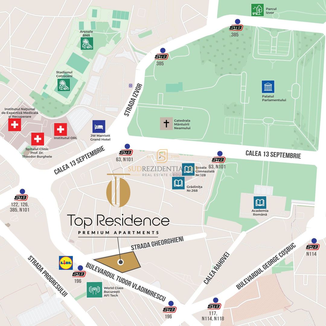Aparatament 2 camere + parcare inclusa - Zona Marriott, Panduri - Poză 10