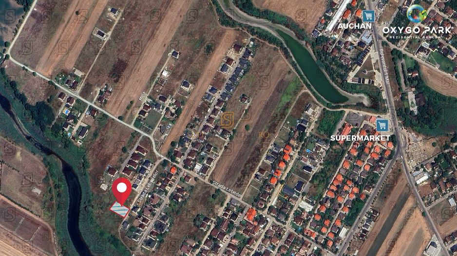 Teren intravilan 530 mp cu dubla deschidere - Comuna Berceni - Poză 2