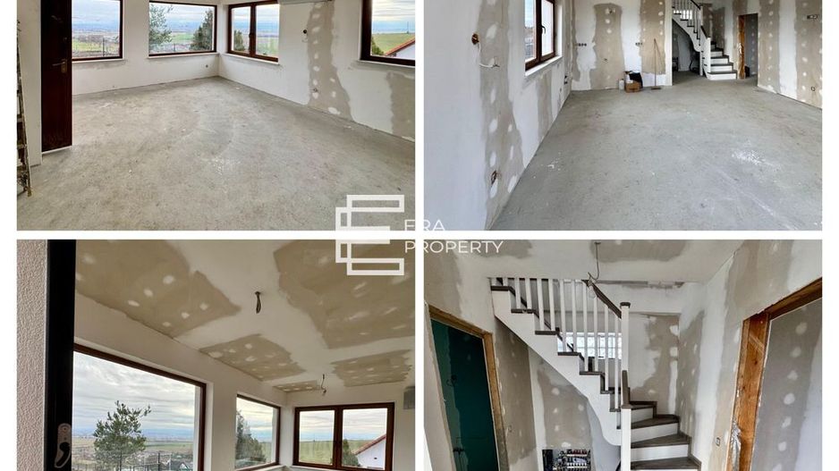 Casă la cheie în Șura Mare, cu priveliște superbă spre Sibiu și munți - Poză 6