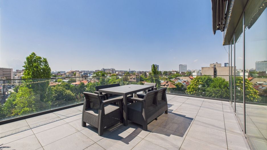 Apartament cu vedere panoramică și terasă, zona Cișmigiu - Poză 2