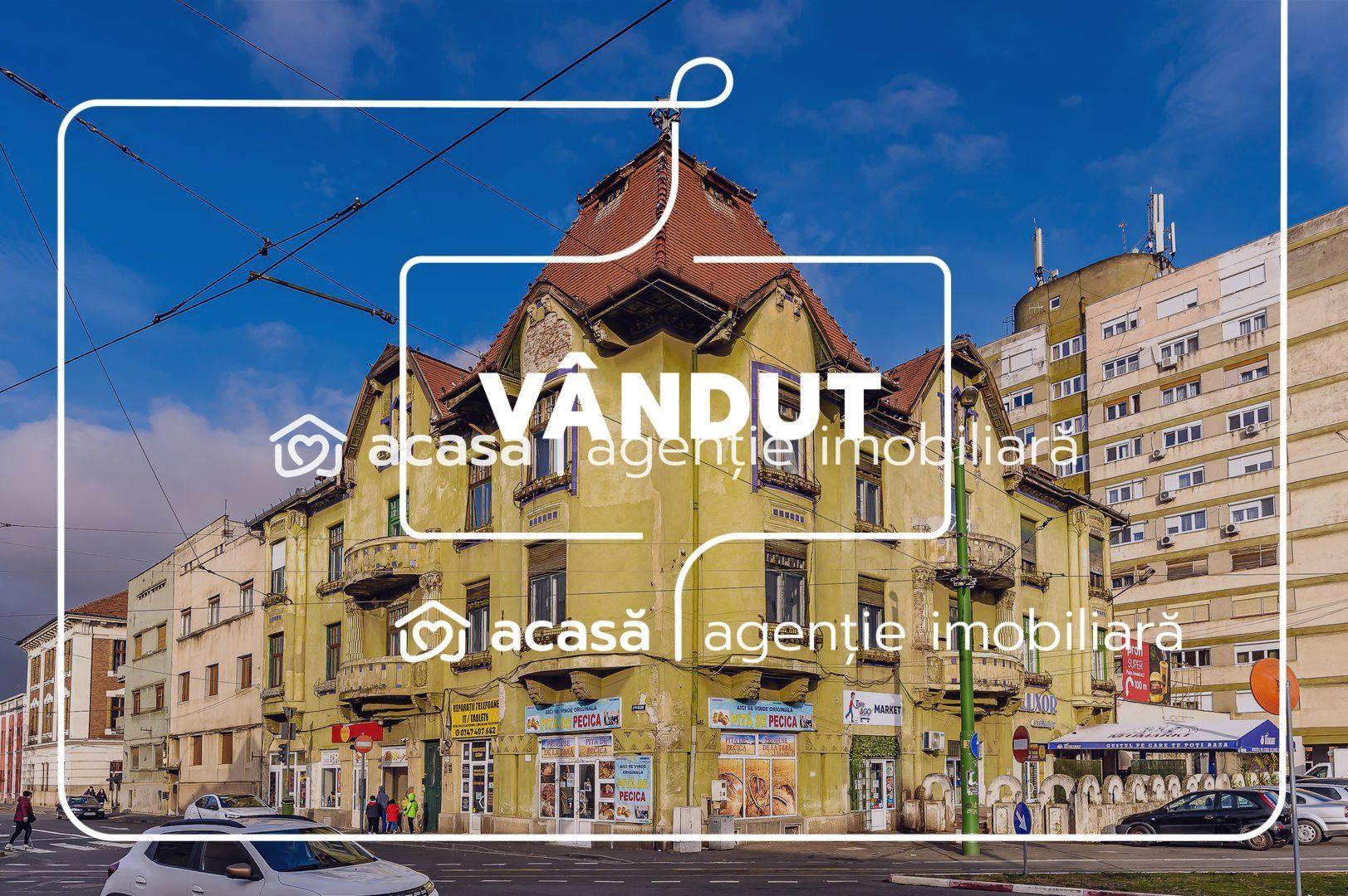 VÂNDUT! Apartament 4 camere, etaj 1, în Palatul Steiner, Arad - Poză 1