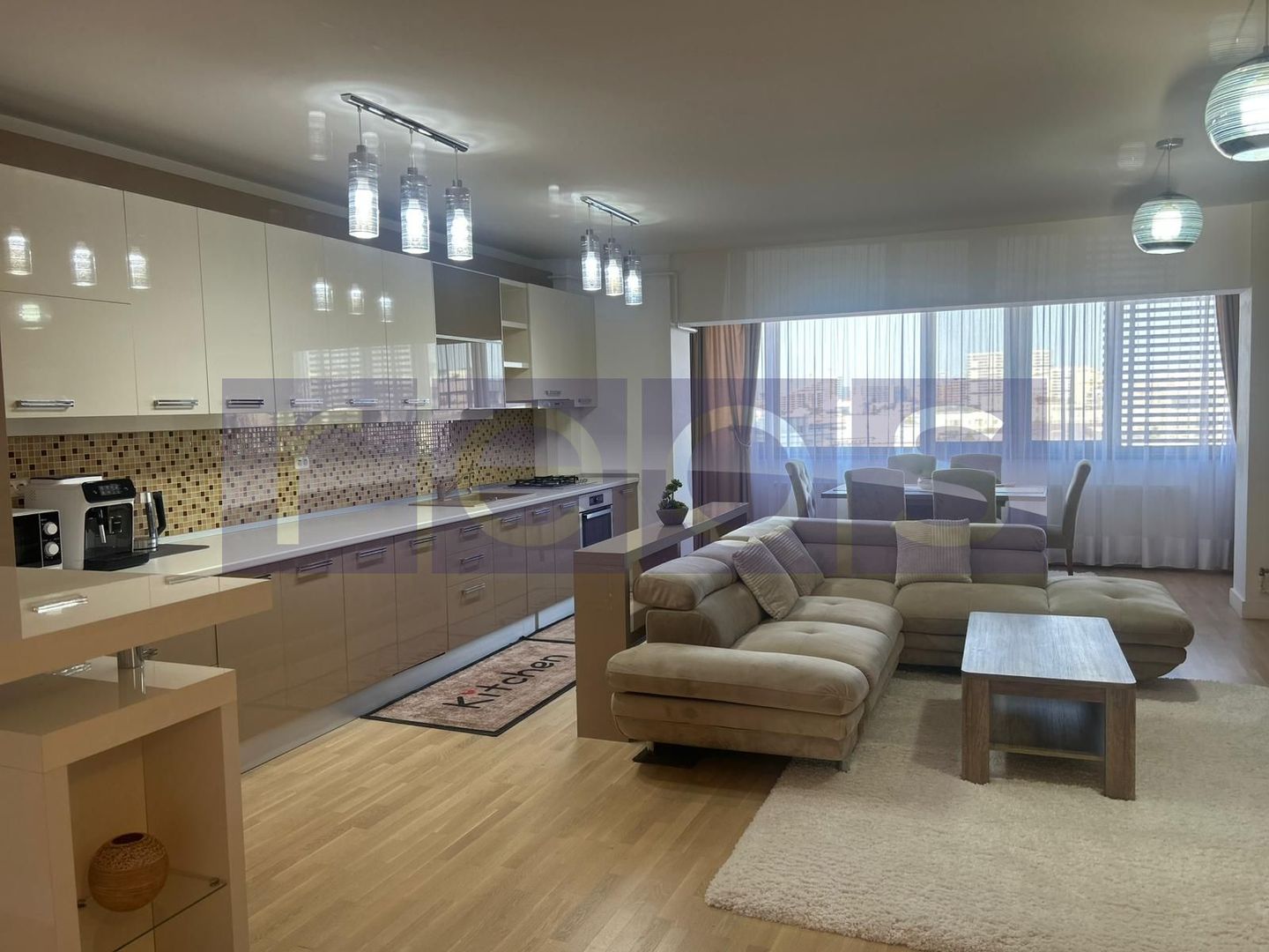 APARTAMENT HERASTRAU 3 CAMERE 120MP | MOBILAT-UTILAT-PARCARE - Poză 3