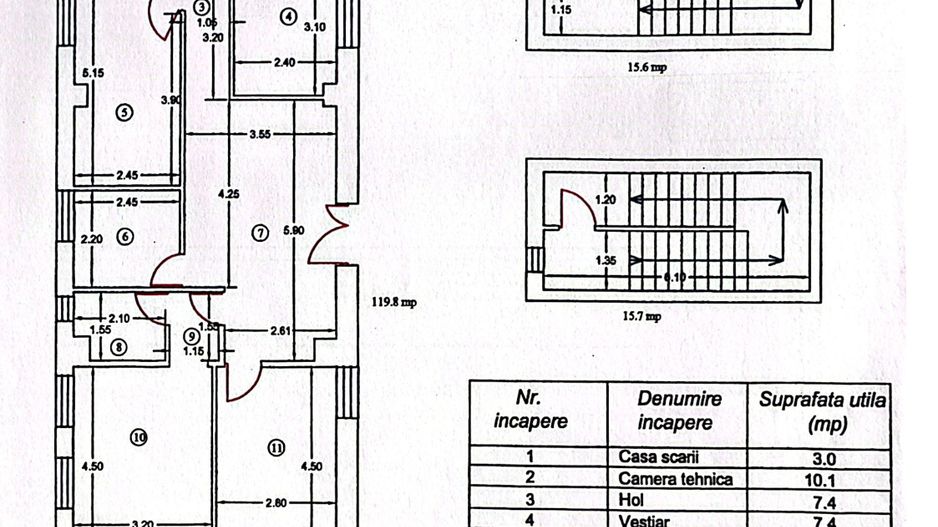 SPAȚIU COMERCIAL 167 mp + TERASĂ 170 mp, ETAJ 2, PIAȚA TRAIAN – VASLUI - Poză 5