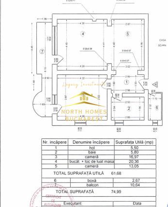 Apartament de vanzare -2 camere - zona BAICULUI-COMISION 0 - Poză 10