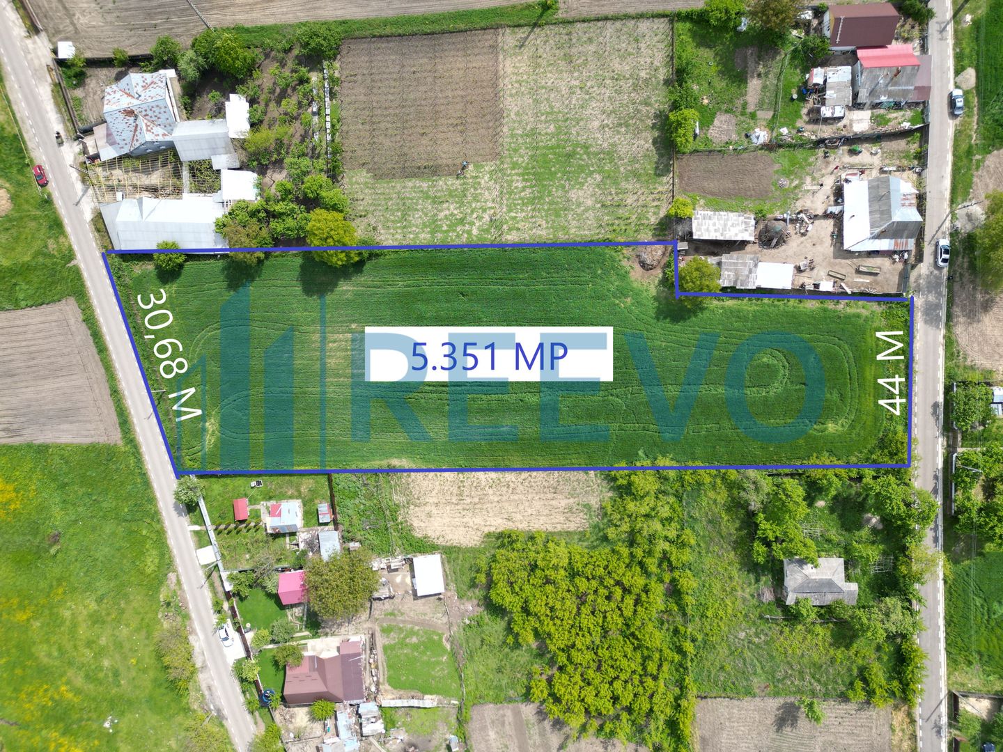 Teren de vânzare, Sat Valea Mare, Com. Roșiori, Bacău - Poză 1