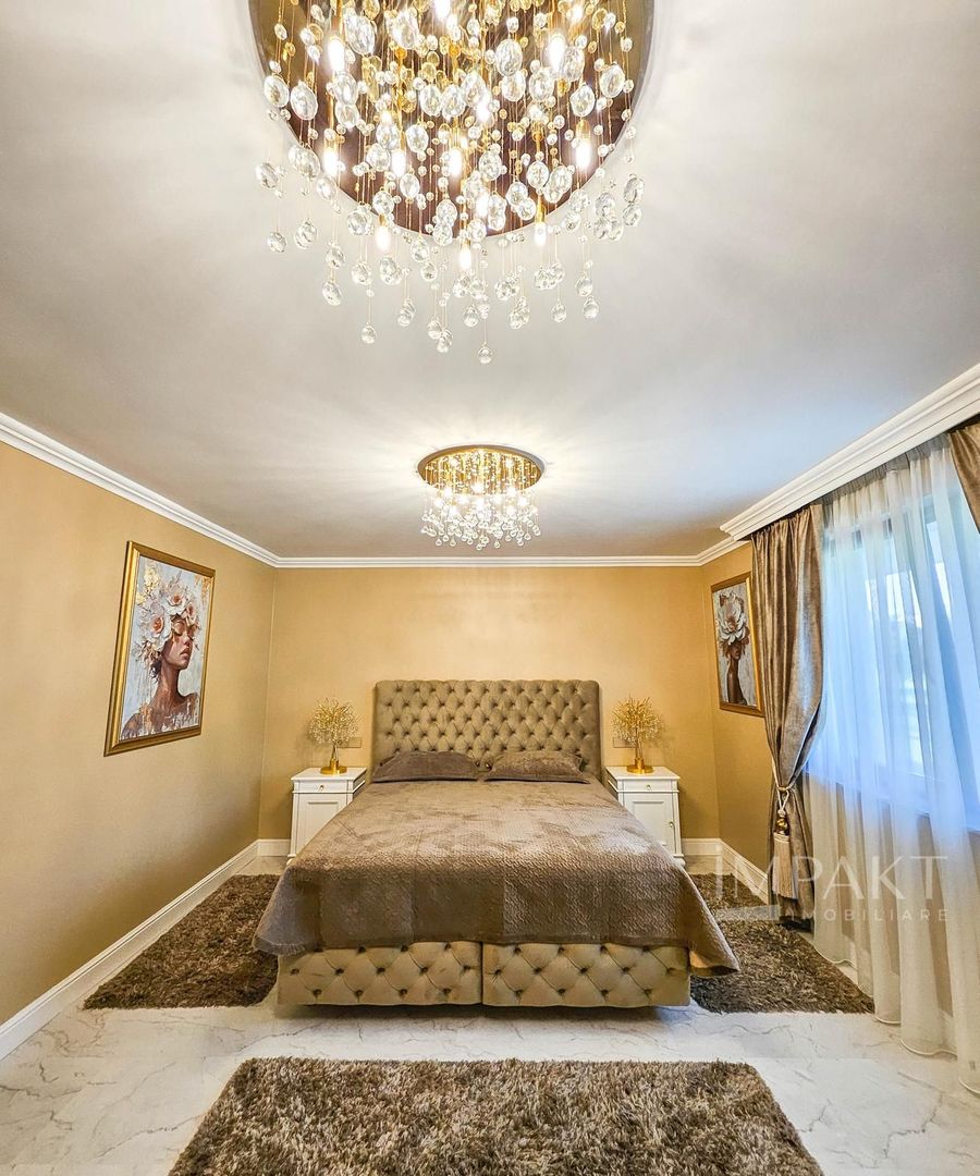 Casa de lux cu piscina, 5 camere, Borhanci – inchiriere - Poză 23