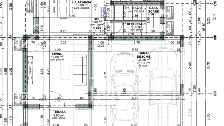 Casa Individuala cu 4 camere si 700 mp teren, in Tocile - Schiță 9