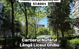 Nufarul 2 camere tip X lângă Liceul Ghibu - Poză 1