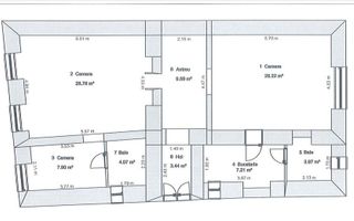 Apartament la casă  | 5 camere | 91 MPU | Regim Hotelier | Ultracentral - Poză 5