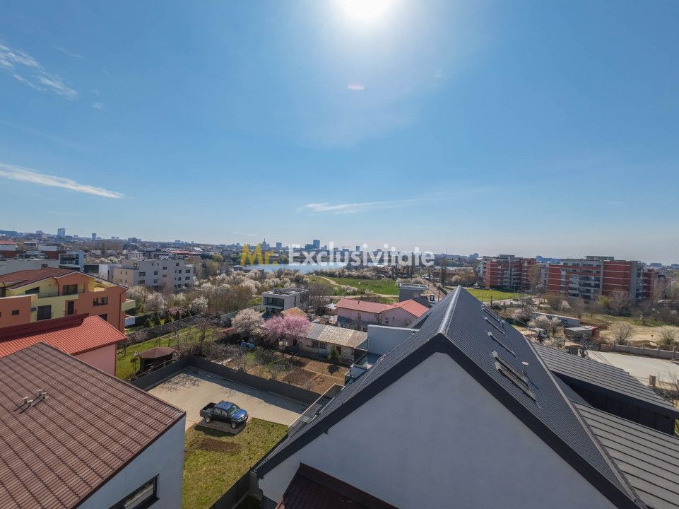 Apartament 4 camere duplex Sisesti - Vedere catre lac - Poză 16