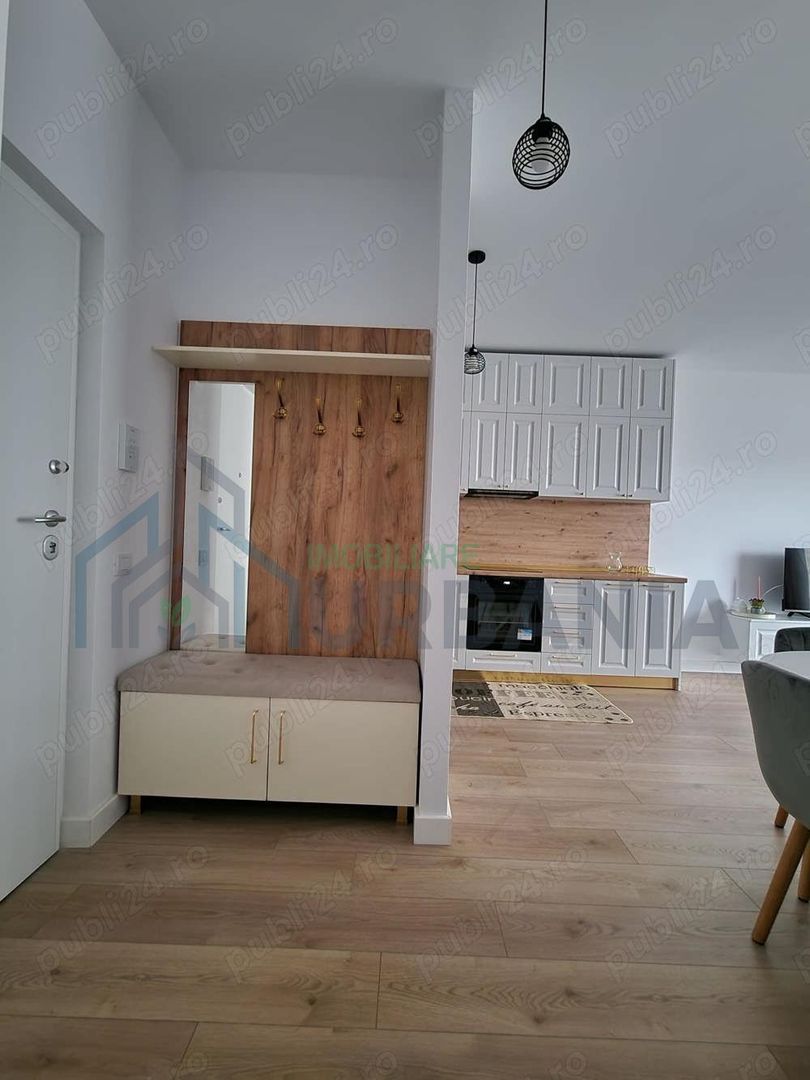 Apartament 2 camere open space, mobilat, utilat, cu aer condiționat și loc de parcare – Silk District, Iași - Poză 6