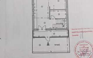 Casa cu 4 camere de vanzare Domnesti - Schiță 6