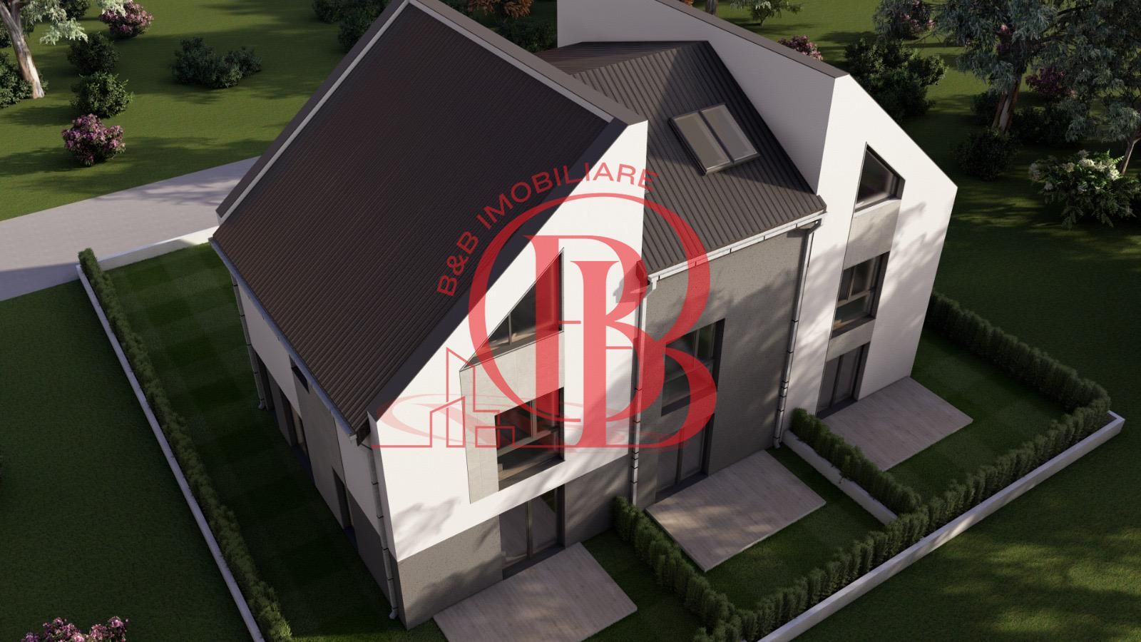 Vilă Triplex 4 Cam Arhitectură Modernă- Grădină Individuală -Panouri solare - Poză 7