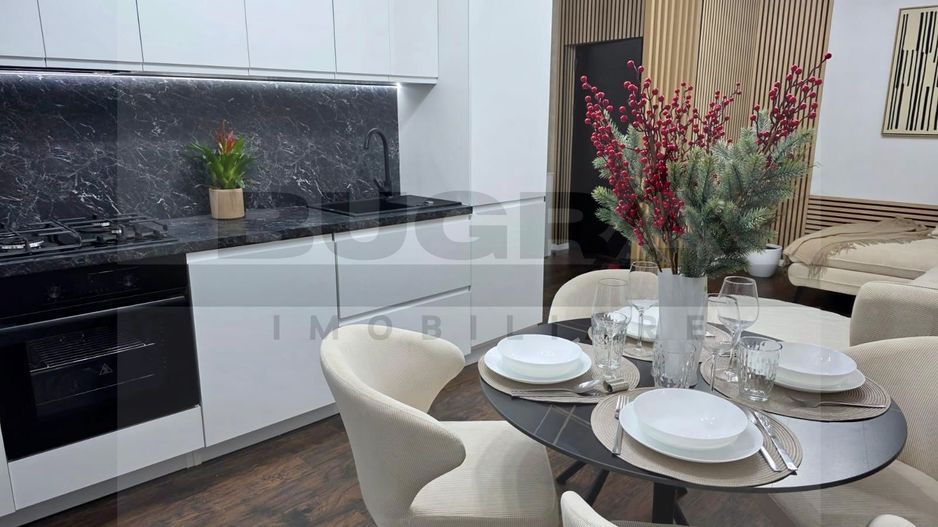 Apartament 3 camere, 59 mp, parcare, TOTUL NOU, zona Mega Image - Poză 4