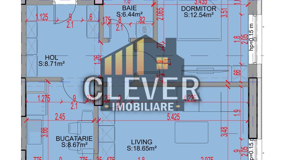 Apartament 2 camere decomandat Pallady, Oferta Parcare, Comision 0% - Schiță 11