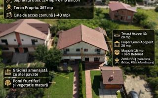 Comision 0% | Casă Decomandată Vișan – Cu Terasă & Foișor - Poză 1