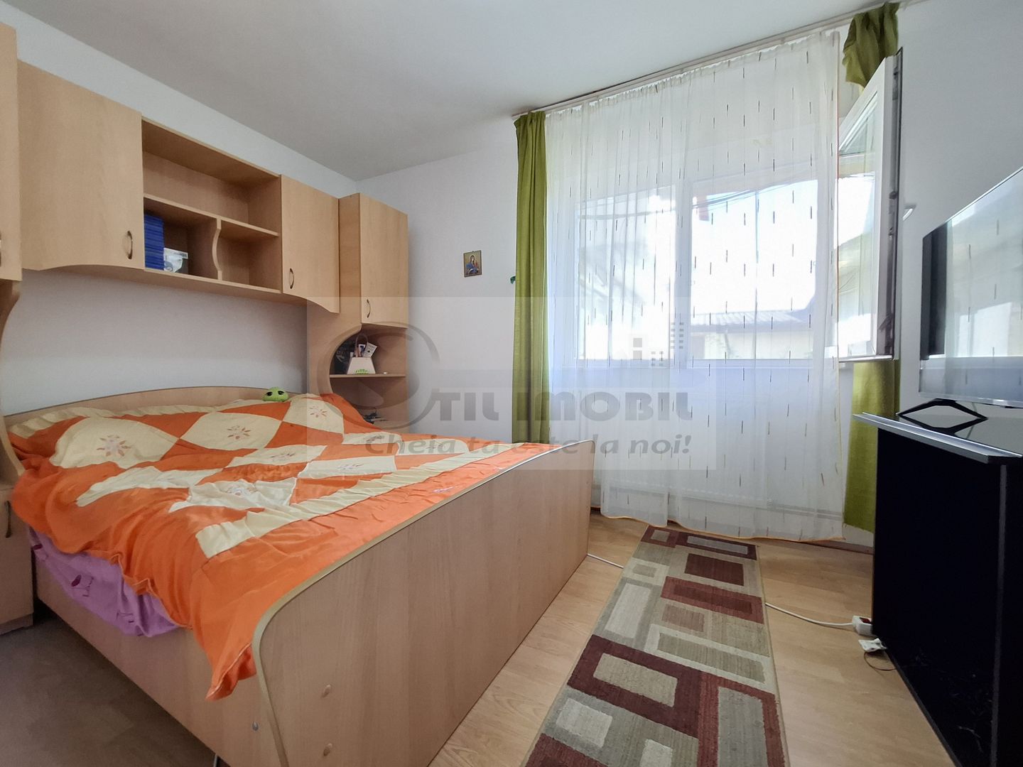 Liber, de vanzare apartament 3 camere Valea Lupului Iasi, baie cu geam - Poză 6