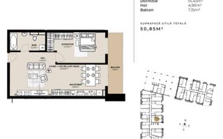 Vanzare 2 camere Marasti, zona Fabricii, imobil nou - Poză 2