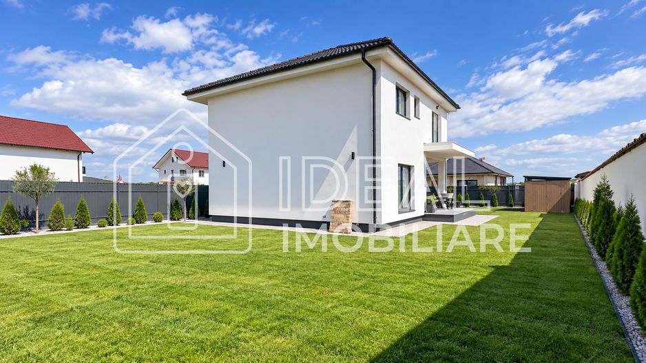 Casă individuală de vânzare în Cristian – 115 mp utili – teren 571 mp - Poză 1