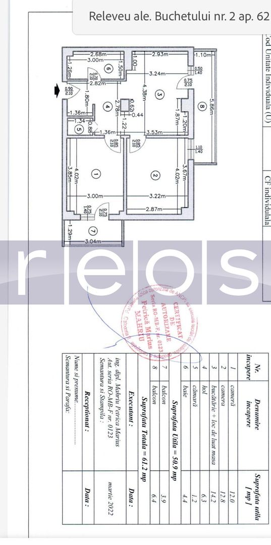3 CAMERE BLOC NOU | TITAN - DIHAM | ZONA LINISTITA VERDE | - Poză 6