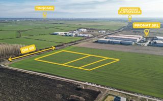 COM 0% Parcele de teren intravilan industrial cu utilitati | Sanandrei - Poză 3