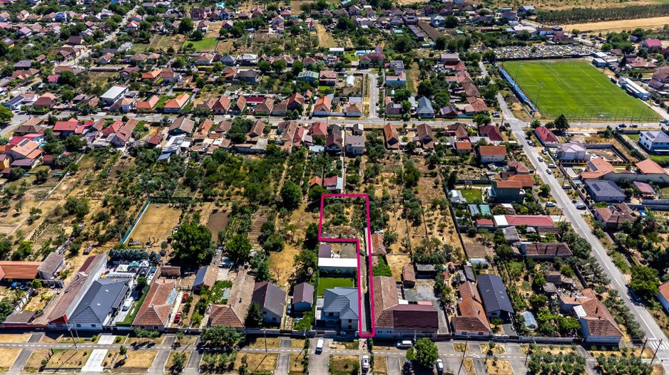 Teren de 575 mp + drum de acces privat in Sânnicolau Mic Comision 0 - Poză 1