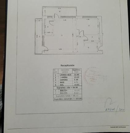 Dristor - Baba Novac - bloc nou - 86 mp - centrala proprie - Poză 15