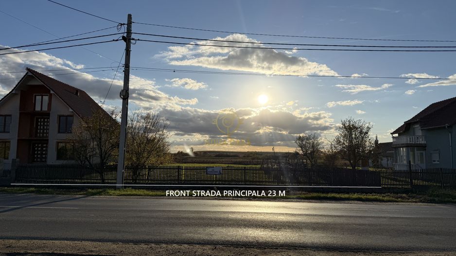 !NOU!Teren Intravilan 5km> Satu Mare/Strada Principala - Poză 1